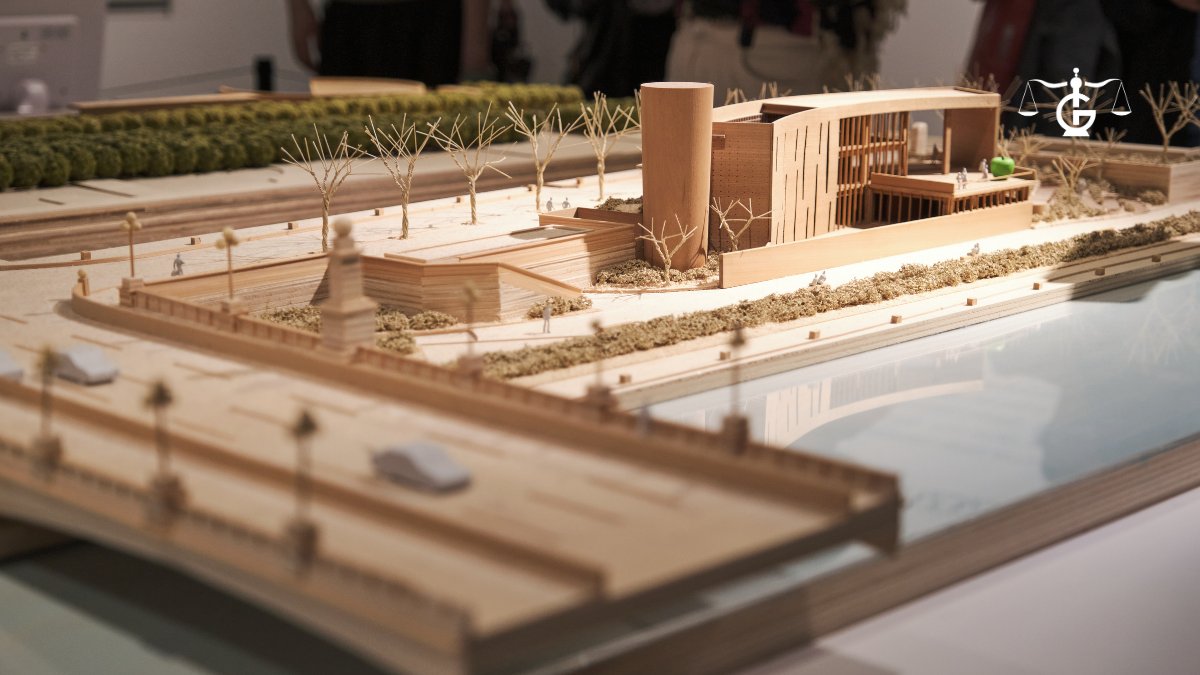 Miniature city model illustrating EB-5 investment projects in the United States