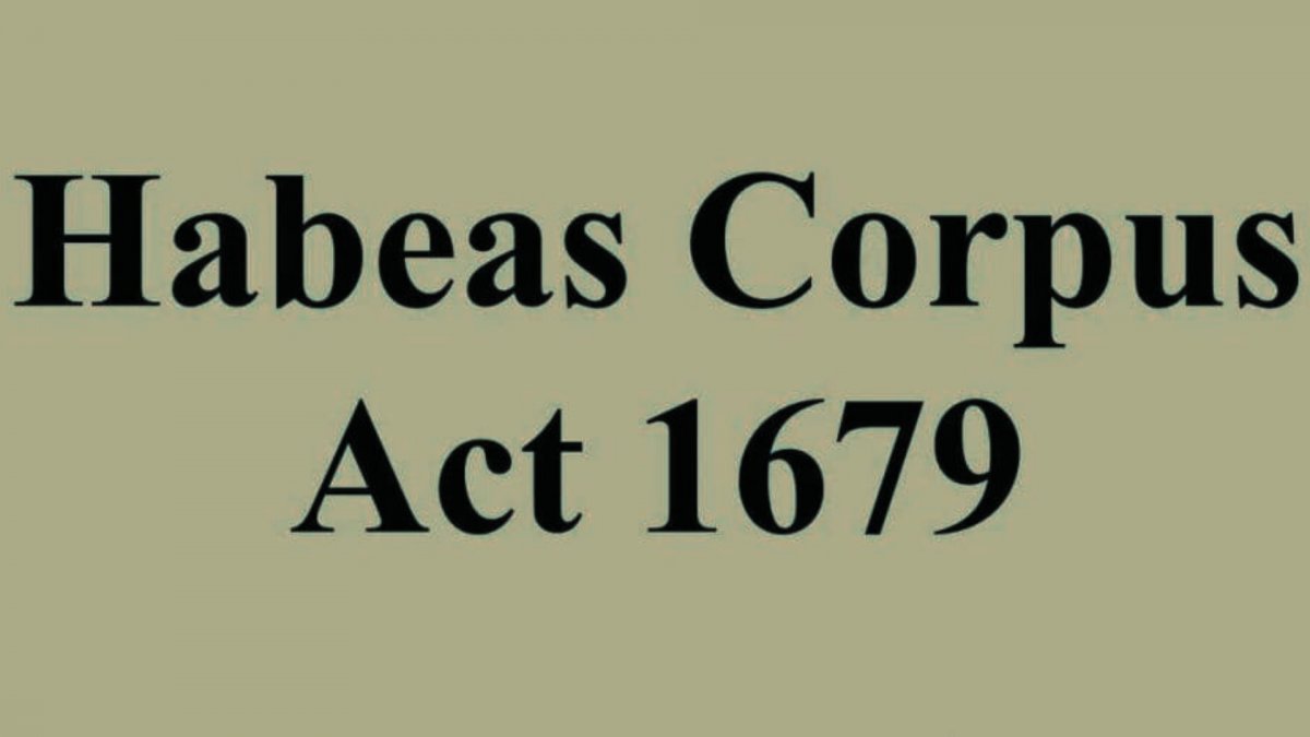 Habeas corpus türkçesi, Magna Carta ve habeas corpus writ açıklaması